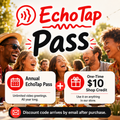EchoTap Pass + $10 Shop Credit - Annual