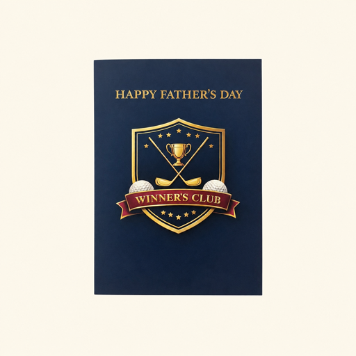 Father's Day Card — Winner's Club
