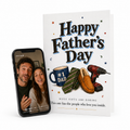 The Un-Boring Father's Day Card. Unlocks Videos From Loved Ones On Your Phone | EchoTap